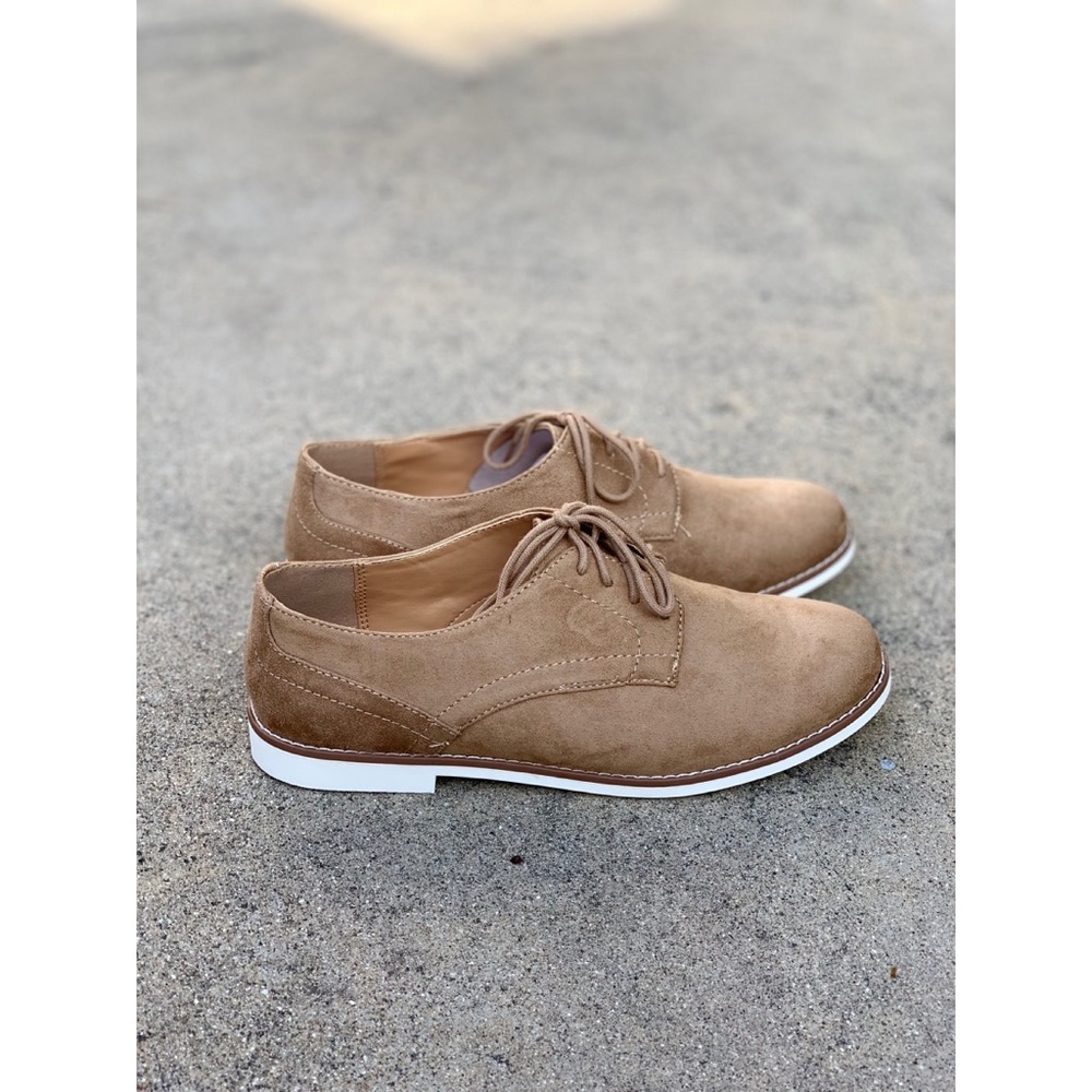 Soda Madam Natural  Lace Up Loafers